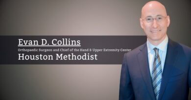 Evan D. Collins MD, MBA, Orthopaedic Surgeon and Chief of the Hand & Upper Extremity Center, Houston Methodist