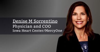 Denise M Sorrentino, Physician and COO, Iowa Heart Center/MercyOne