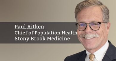 Paul Aitken MD MPH, Chief of Population Health & Associate Dean for Clinical Integration, Stony Brook Medicine